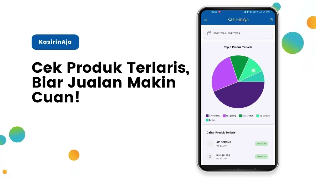 Cuplikan video cara kerja aplikasi Olla Kasir